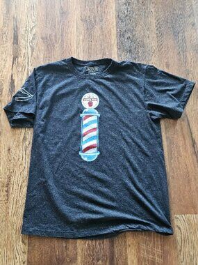 The Chop Shop Barber Shop Barbershop Size Large L Men's Tshirt Tee T-Shirt